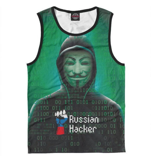 Майка Russian Hacker для мальчиков 