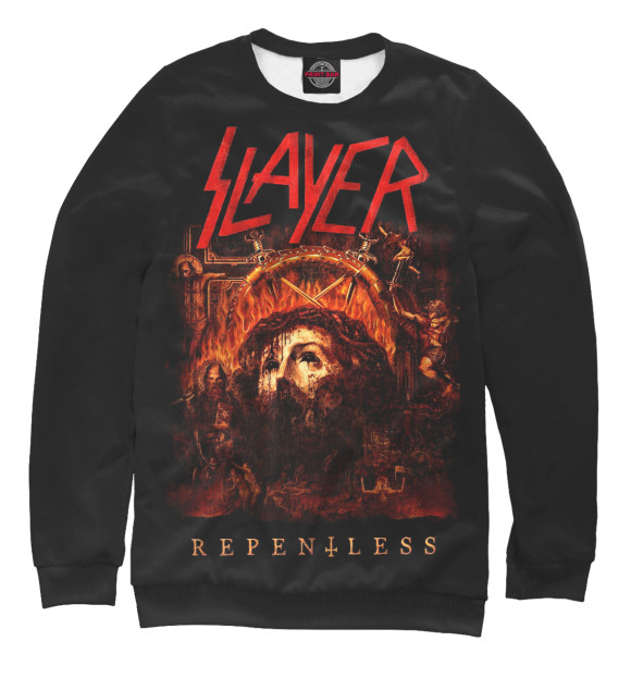 Свитшот Slayer Repentless для девочек 
