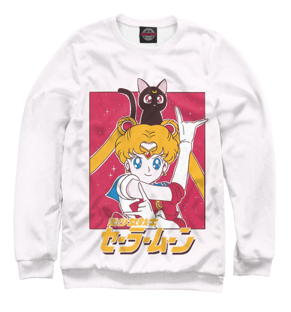 Свитшот Sailor Moon для девочек 