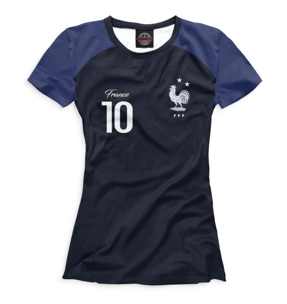 Футболка Килиан Мбаппе - Сборная Франции для девочек 