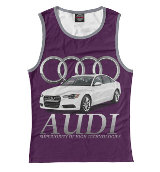 Майка для девочек Audi