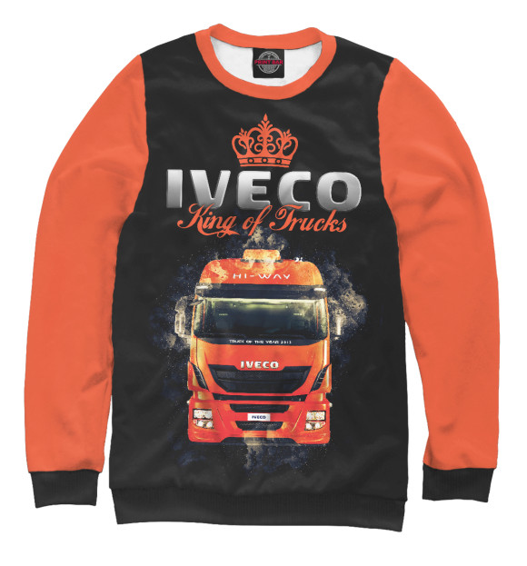 Свитшот IVECO - король грузовиков для девочек 