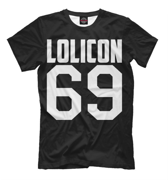 Футболка Lolicon 69 для мальчиков 