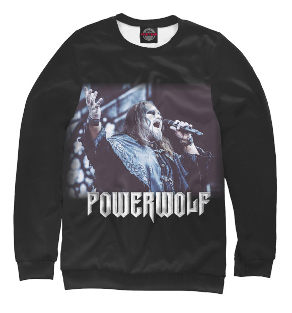 Свитшот Powerwolf - Attila Dorn для девочек 