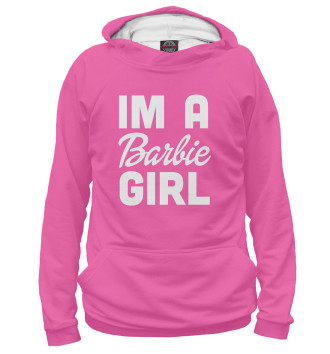 Худи для девочек IM A Barbie GIRL