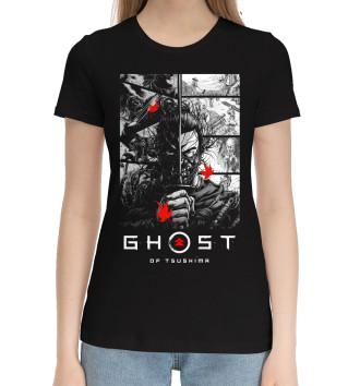 Хлопковая футболка Ghost of Tsushima
