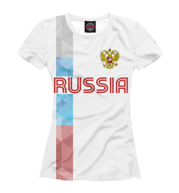 Футболка Russia для девочек 