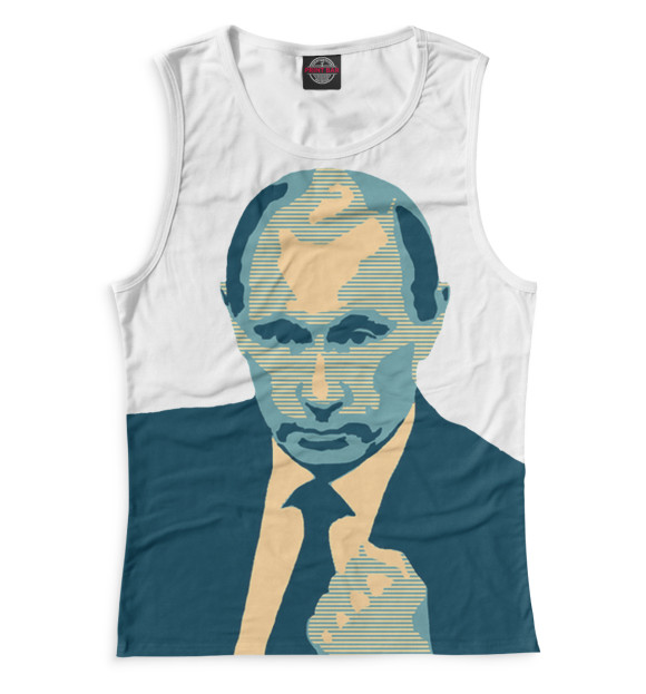 Женская Майка Путин
