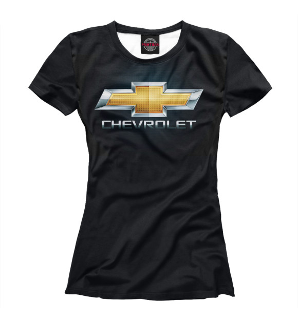 Футболка Chevrolet Black для девочек 