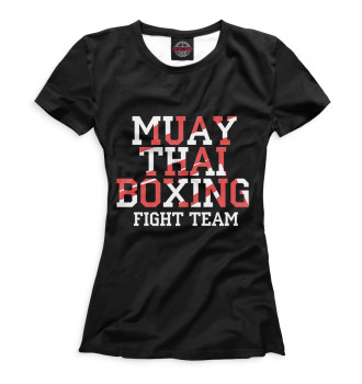 Женская Футболка Muay Thai Boxing