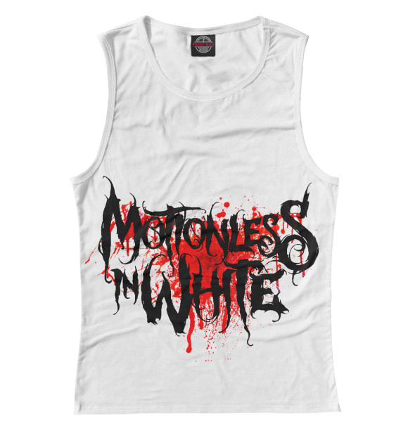 Майка Motionless In White Blood Logo для девочек 