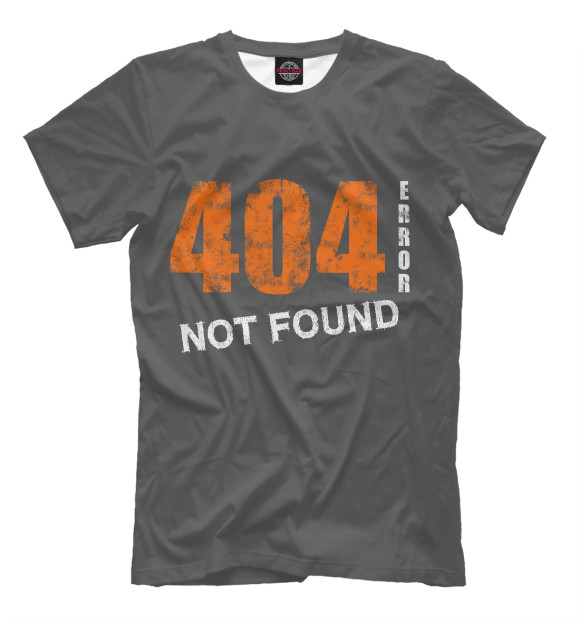 Футболка 404 ERROR для мальчиков 