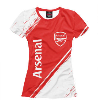 Женская Футболка Arsenal - Краска