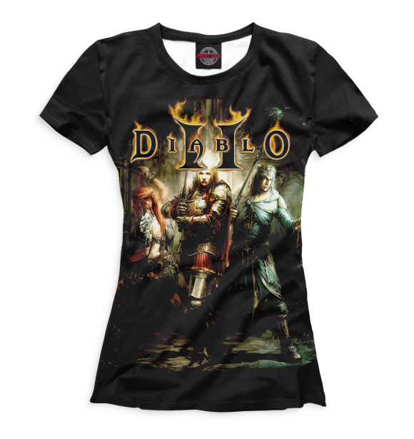 Футболка Diablo II для девочек 