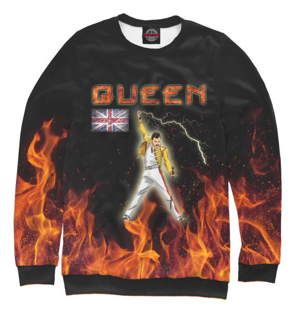 Свитшот Queen & Freddie Mercury для девочек 