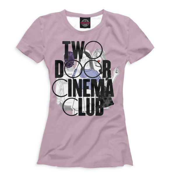 Футболка Two Door Cinema Club для девочек 