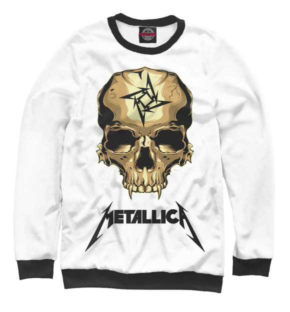 Свитшот Metallica Skull для девочек 
