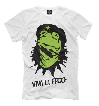 Мужская Футболка Viva la Frog