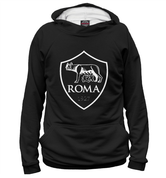 Худи FC ROMA Black&White для мальчиков 