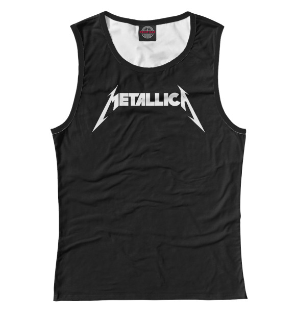 Майка Metallica(на спине) для девочек 