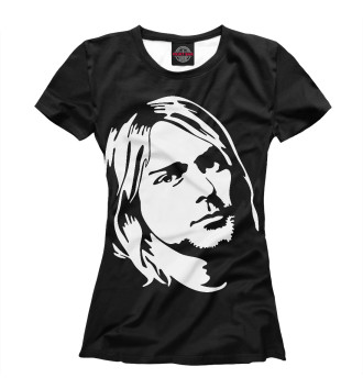 Футболка для девочек Kurt Cobain