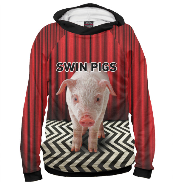 Худи Swin Pigs для девочек 