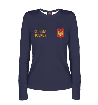 Лонгслив Russia hockey