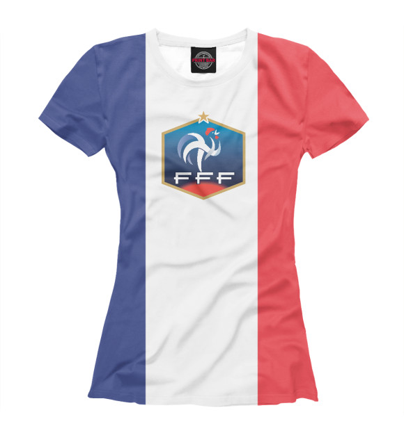 Футболка Сборная Франции для девочек 