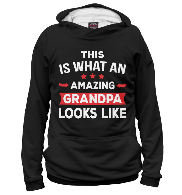 Худи Grandpa Looks Like для девочек 