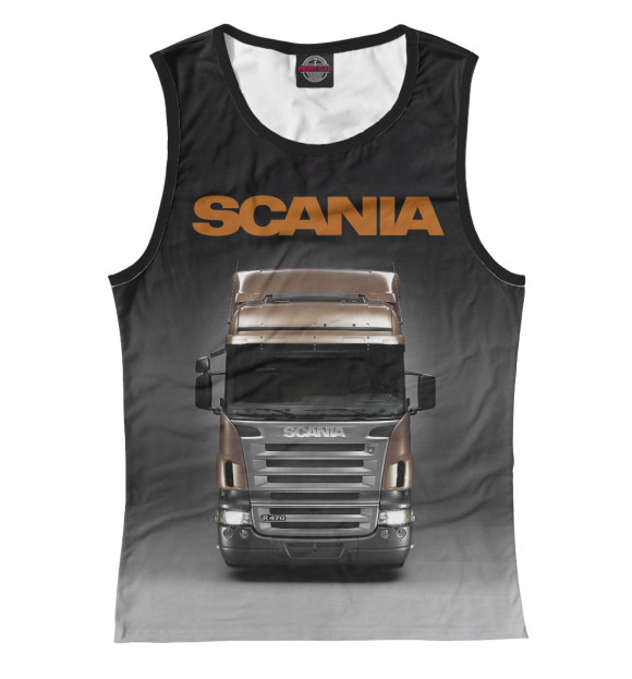 Майка Scania для девочек 