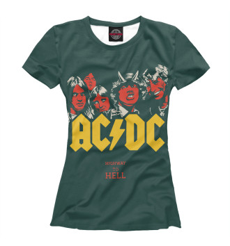 Футболка для девочек AC/DC Highway to Hell