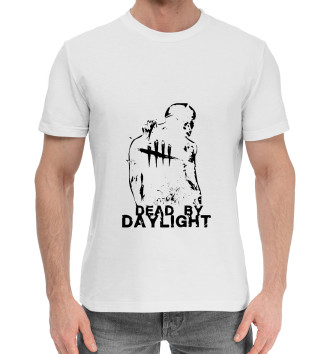 Мужская Хлопковая футболка Dead by Daylight