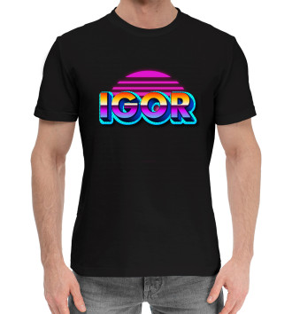 Хлопковая футболка Igor