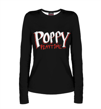 Лонгслив Poppy Playtime логотип