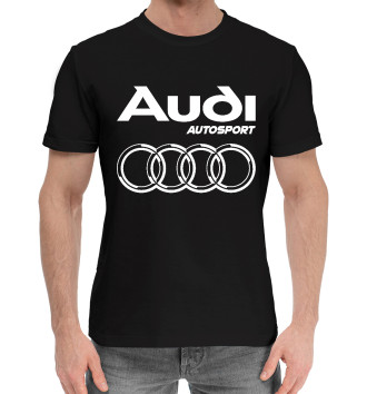Мужская Хлопковая футболка Audi | Autosport