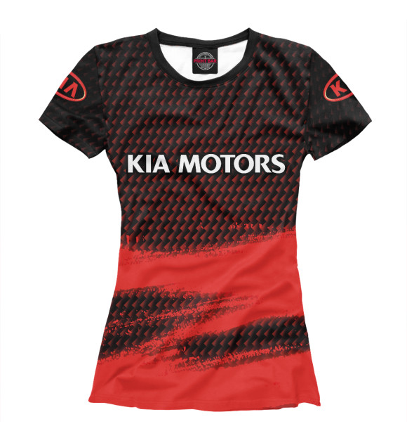 Футболка Kia Motors - Краска для девочек 
