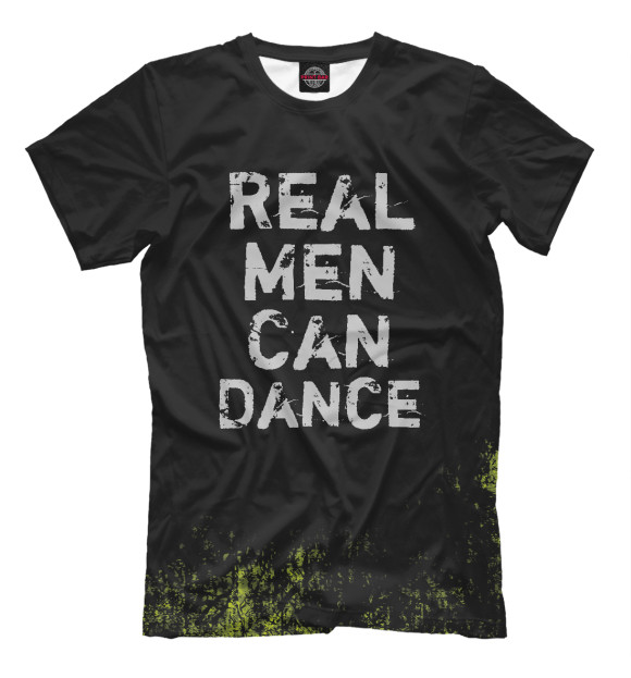 Футболка Real Men Can Dance для мальчиков 
