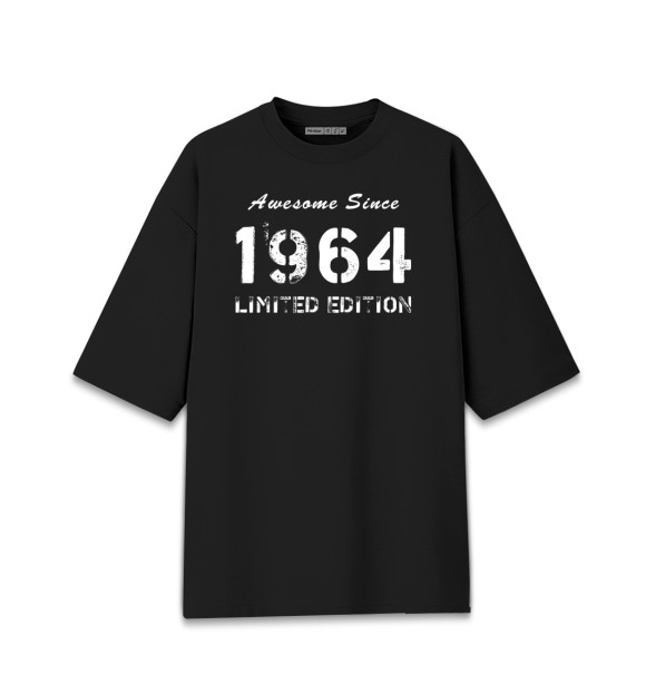 Мужская Хлопковая футболка оверсайз Awesome Since 1964