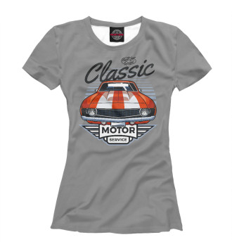 Женская Футболка Classic motor sport