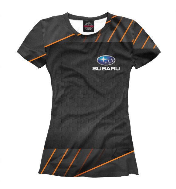 Футболка Subaru / Субару для девочек 