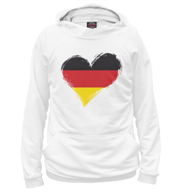Худи Сердце Германии (флаг) для мальчиков 