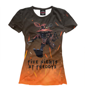 Женская Футболка Five Nights At Freddys