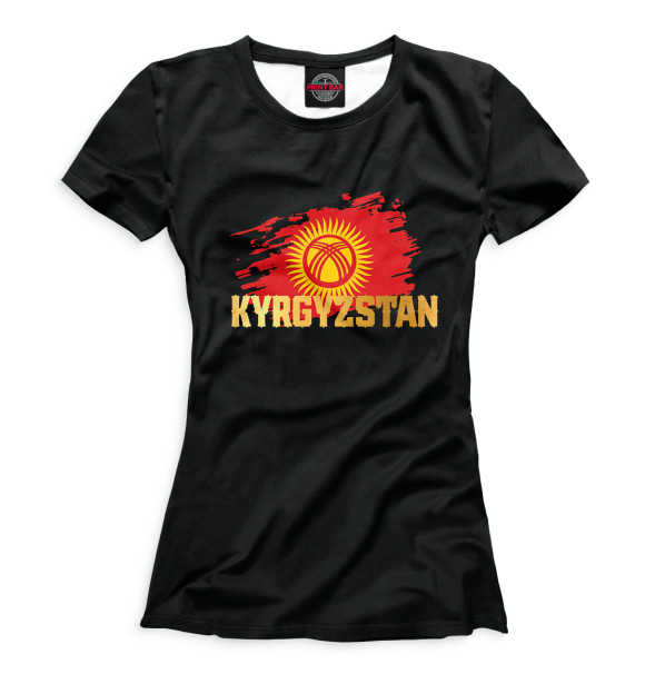 Футболка Kyrgyzstan для девочек 