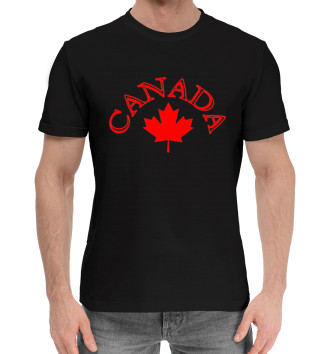 Мужская Хлопковая футболка Canada