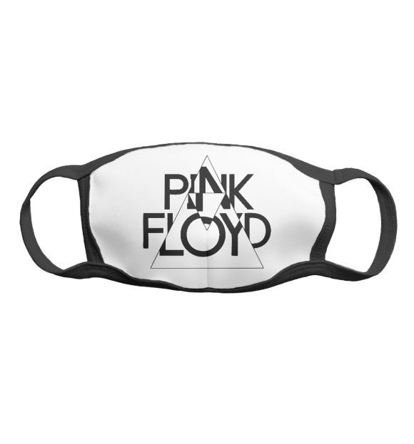 Маска Pink Floyd черный логотип для девочек 