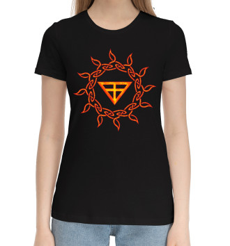 Хлопковая футболка Славянский символ Морок