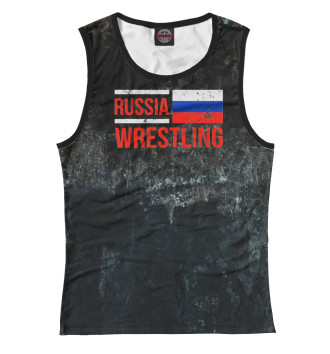Женская Майка Russia Wrestling