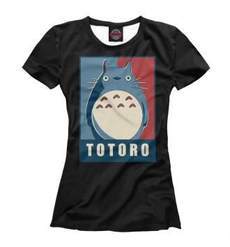 Женская Футболка Totoro