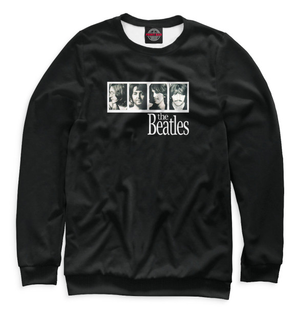 Свитшот The Beatles -The Beatles для девочек 