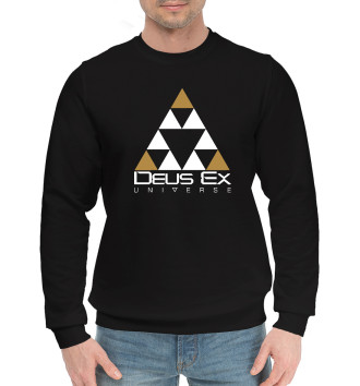 Мужской Хлопковый свитшот Deus Ex
